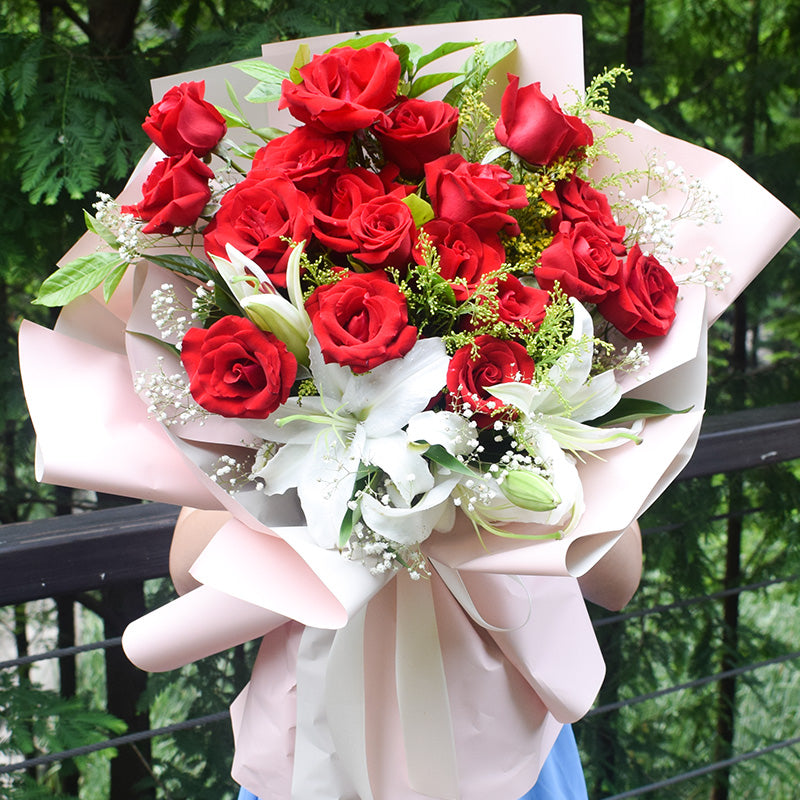 Fleur Artificielle Rose