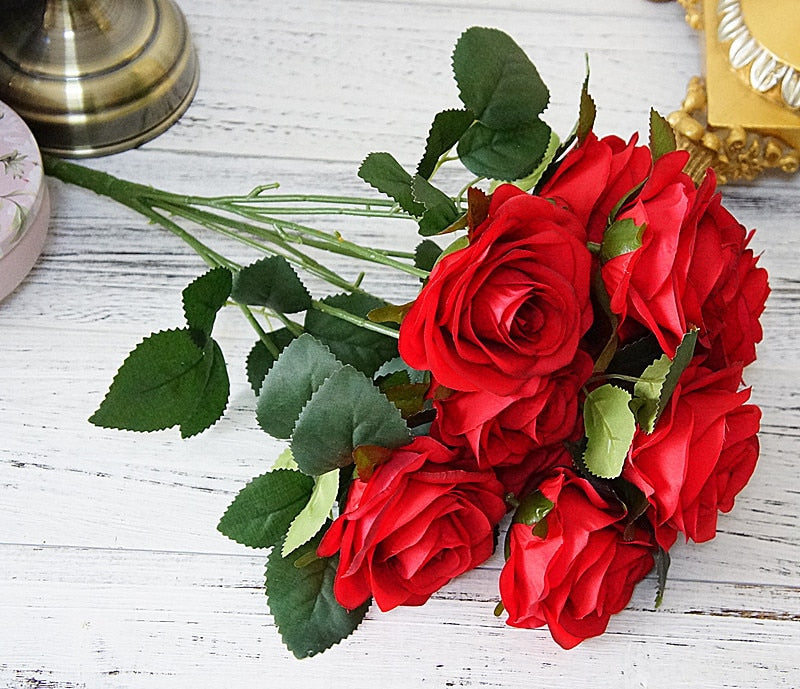 Bouquet de Roses Artificielles