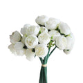 Pivoines artificielles blanches 21 fleurs