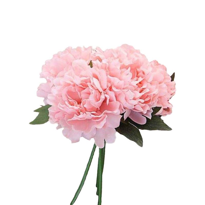 Pivoine artificielle rose 27 cm