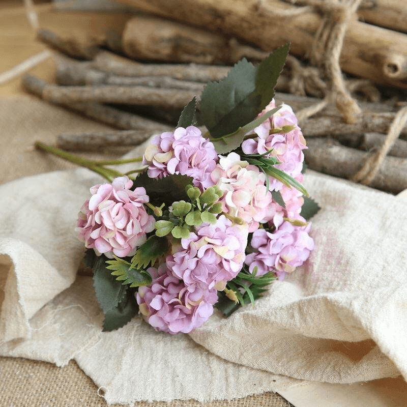 Chrysanthème artificiel violet 30cm