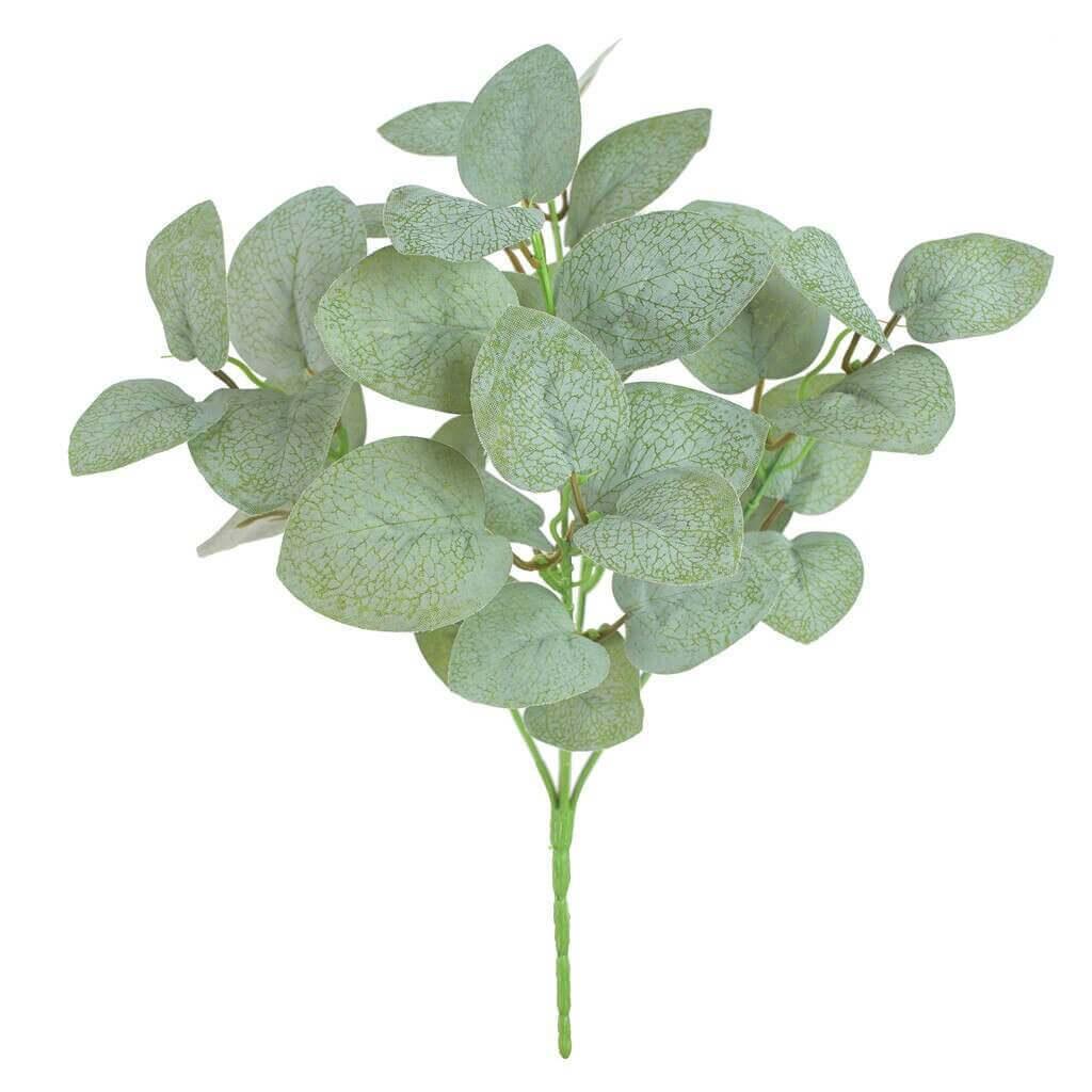 Branche d'eucalyptus artificiel grise-verte 30 cm