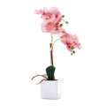 Orchidée artificielle en pot haut de gamme