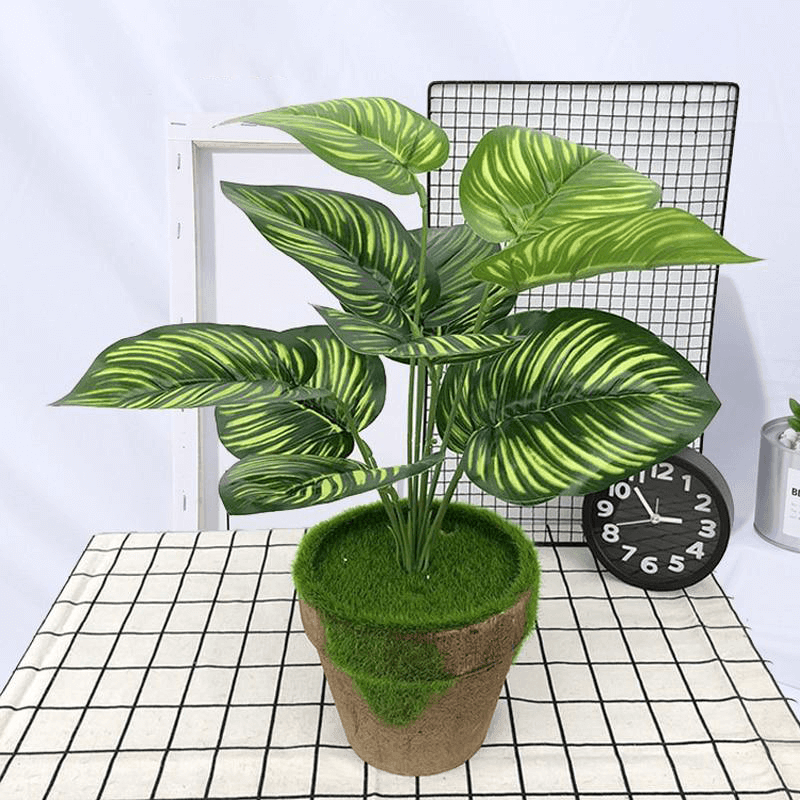 Branche Artificielle Monstera